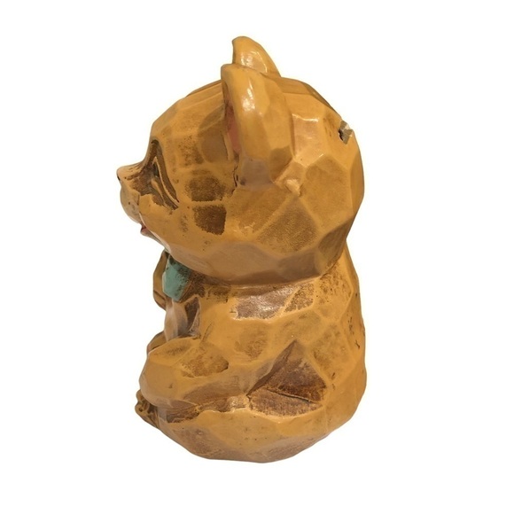 Vintage Teddy Bear Bank - Picture 4 of 7
